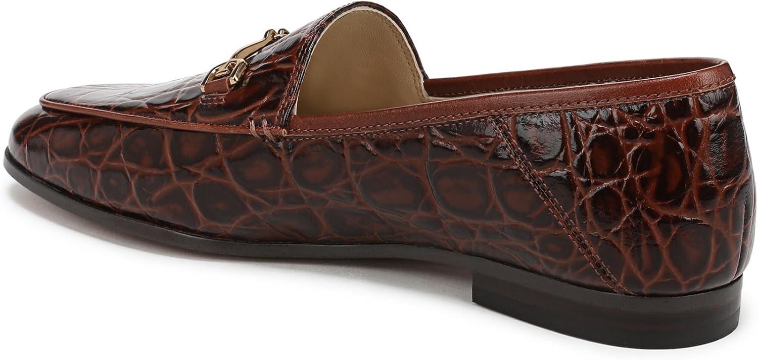 imageSam Edelman Womens Loraine LoaferDark Brown Croco
