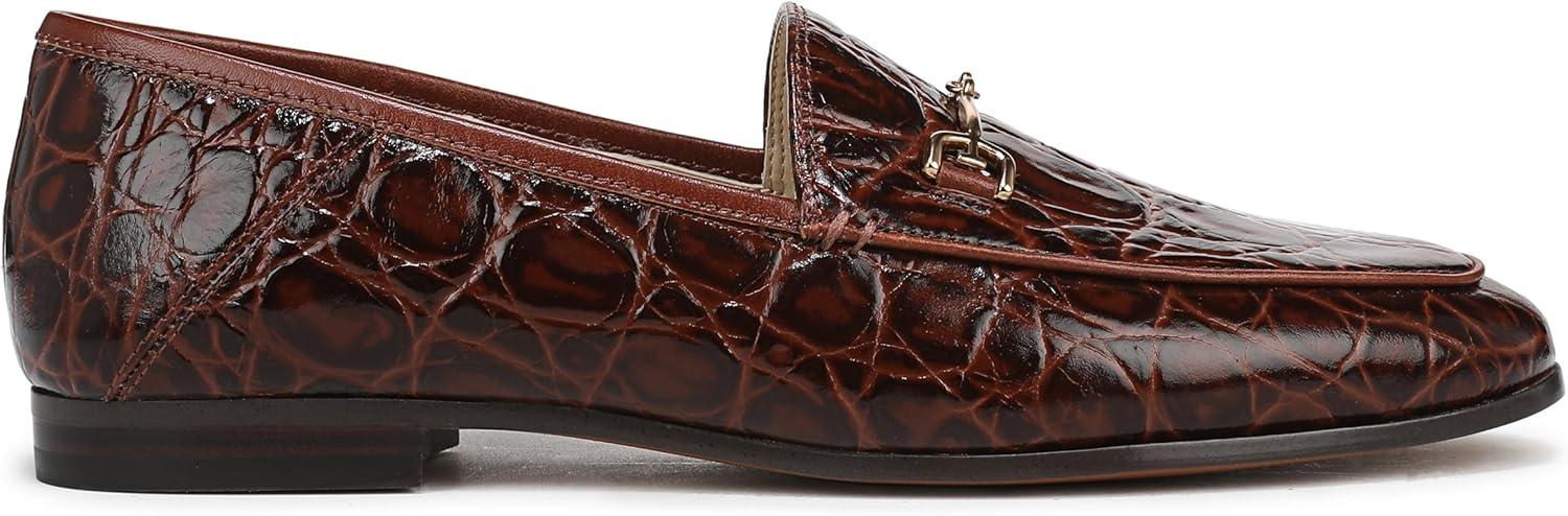 imageSam Edelman Womens Loraine LoaferDark Brown Croco