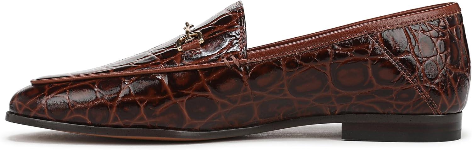 imageSam Edelman Womens Loraine LoaferDark Brown Croco