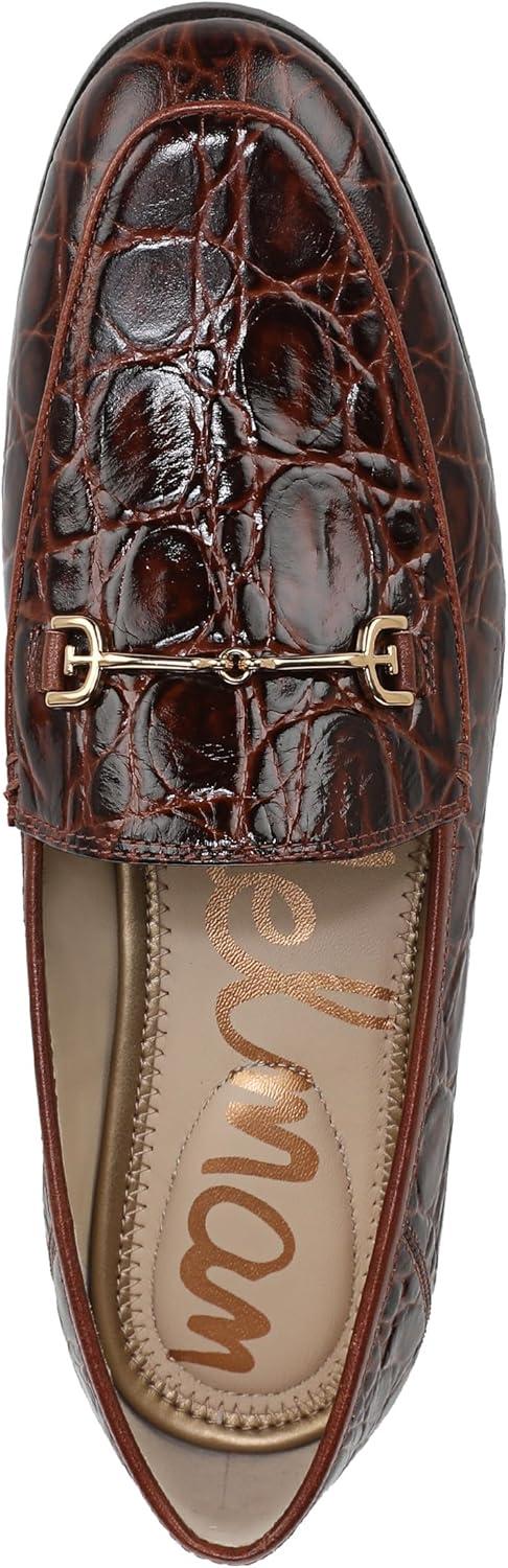 imageSam Edelman Womens Loraine LoaferDark Brown Croco