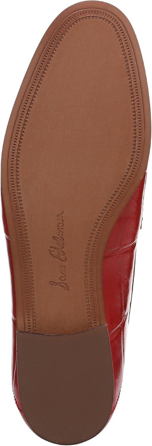 imageSam Edelman Womens Loraine LoaferDeep Scarlet