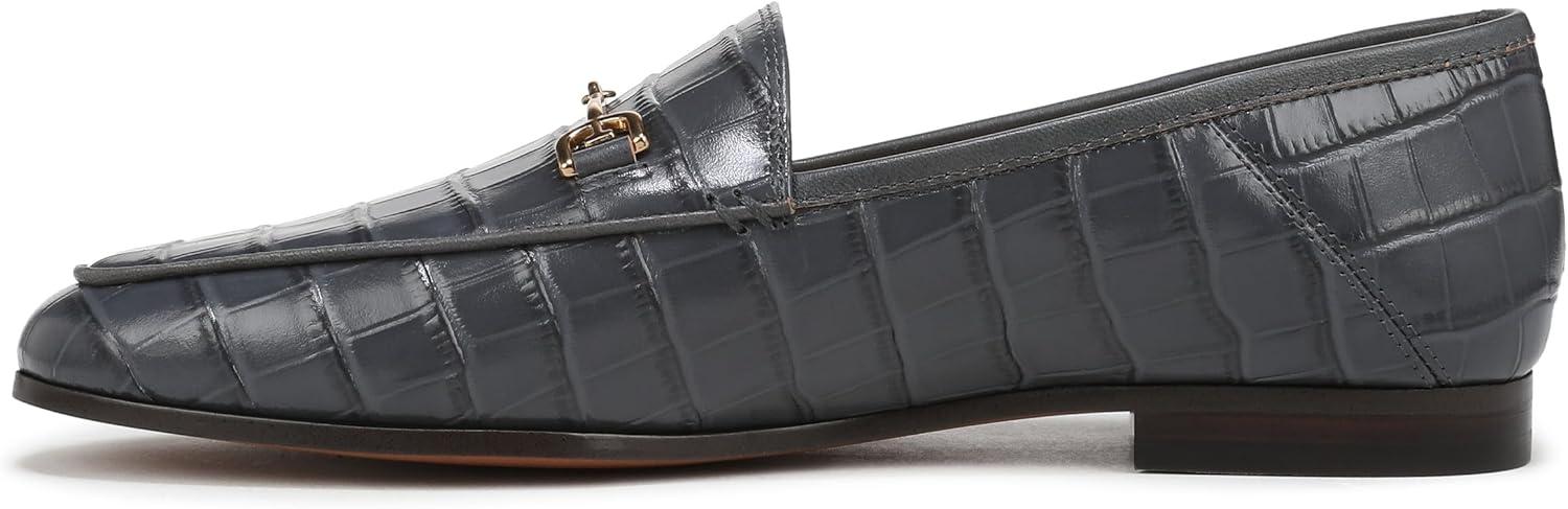 imageSam Edelman Womens Loraine LoaferGalaxy Gray Croco