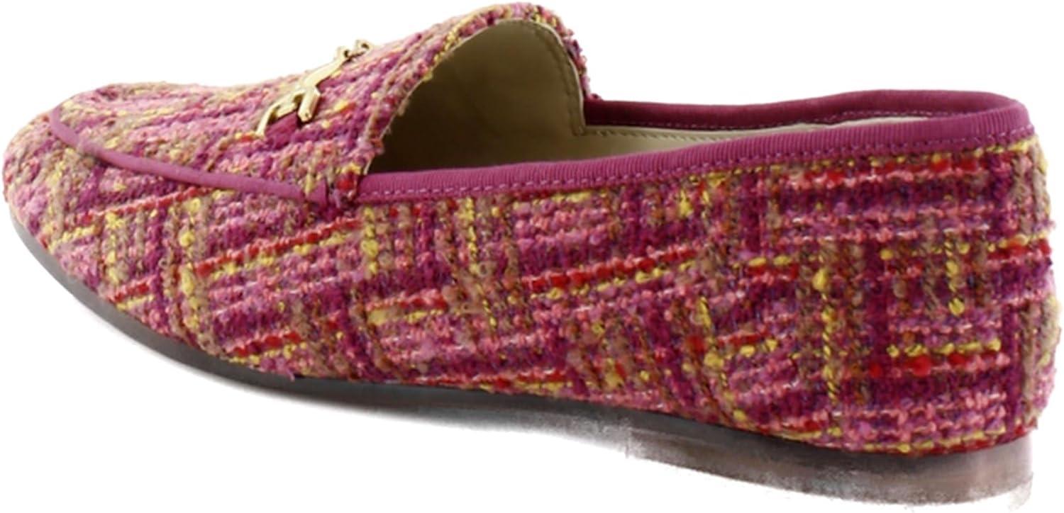 imageSam Edelman Womens Loraine LoaferMagenta Multi Boucle