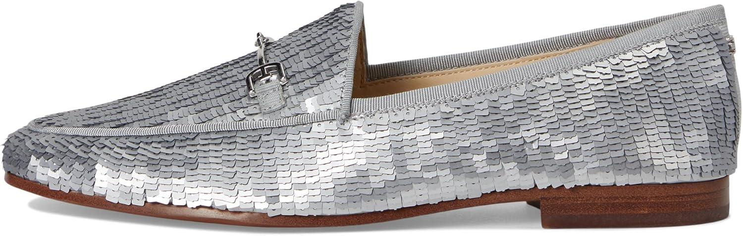 imageSam Edelman Womens Loraine LoaferMatte Silver Sequin