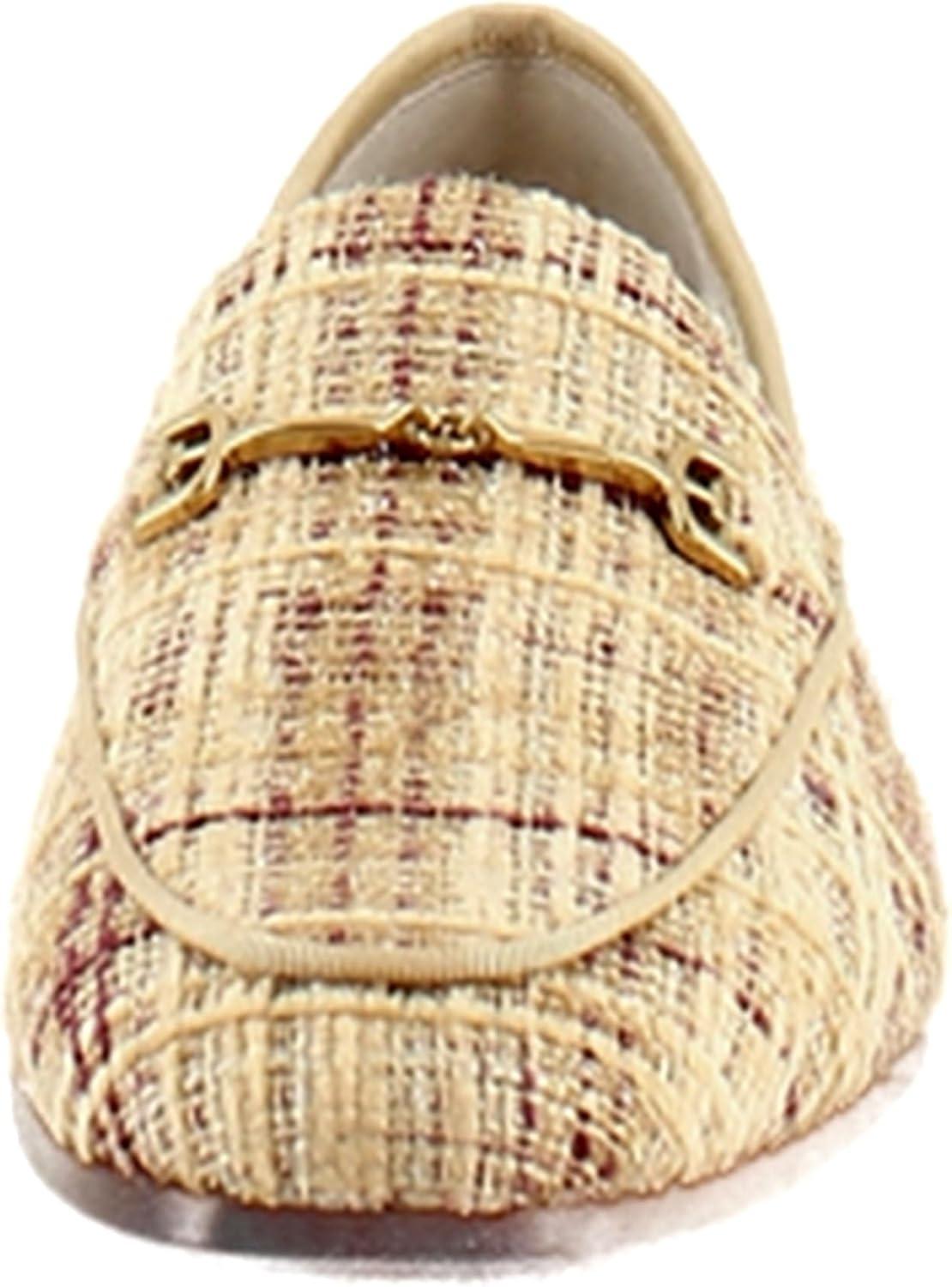 imageSam Edelman Womens Loraine LoaferPale Gold Boucle