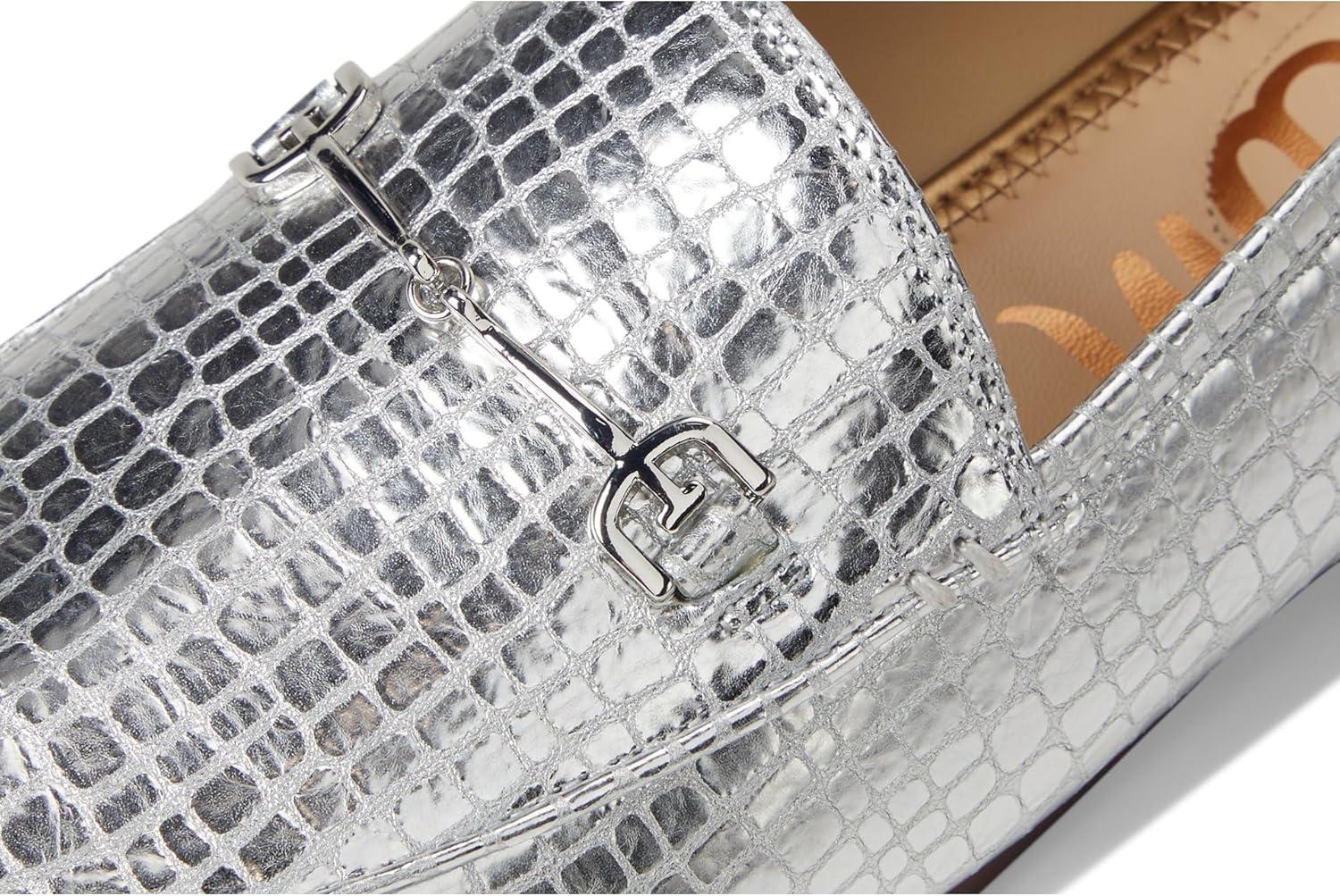 imageSam Edelman Womens Loraine LoaferSoft Silver 1