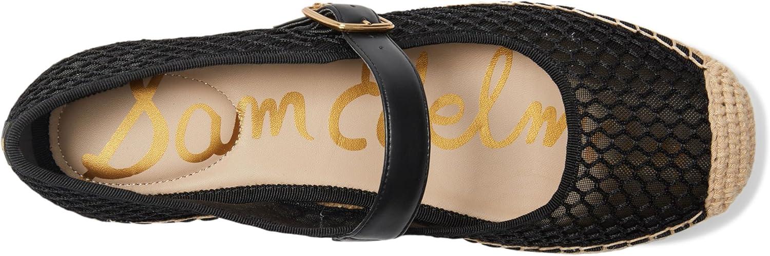 imageSam Edelman Womens Mackie Mary Jane FlatBlack Net Mesh