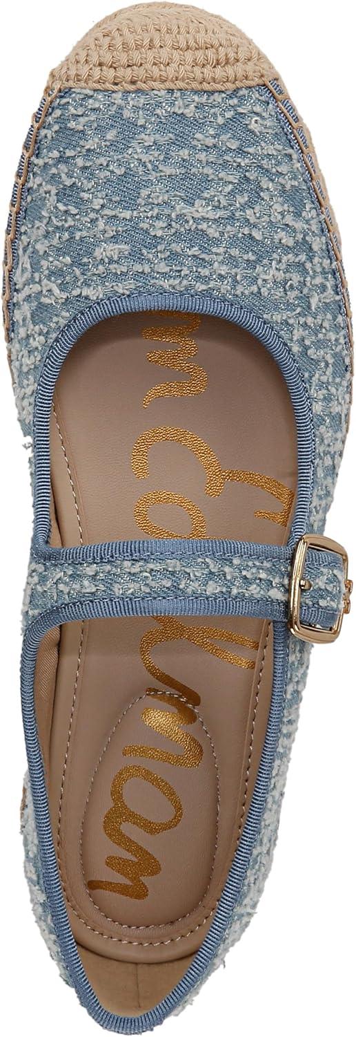 imageSam Edelman Womens Mackie Mary Jane FlatMontrose Blue