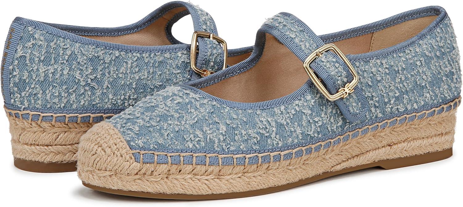 imageSam Edelman Womens Mackie Mary Jane FlatMontrose Blue