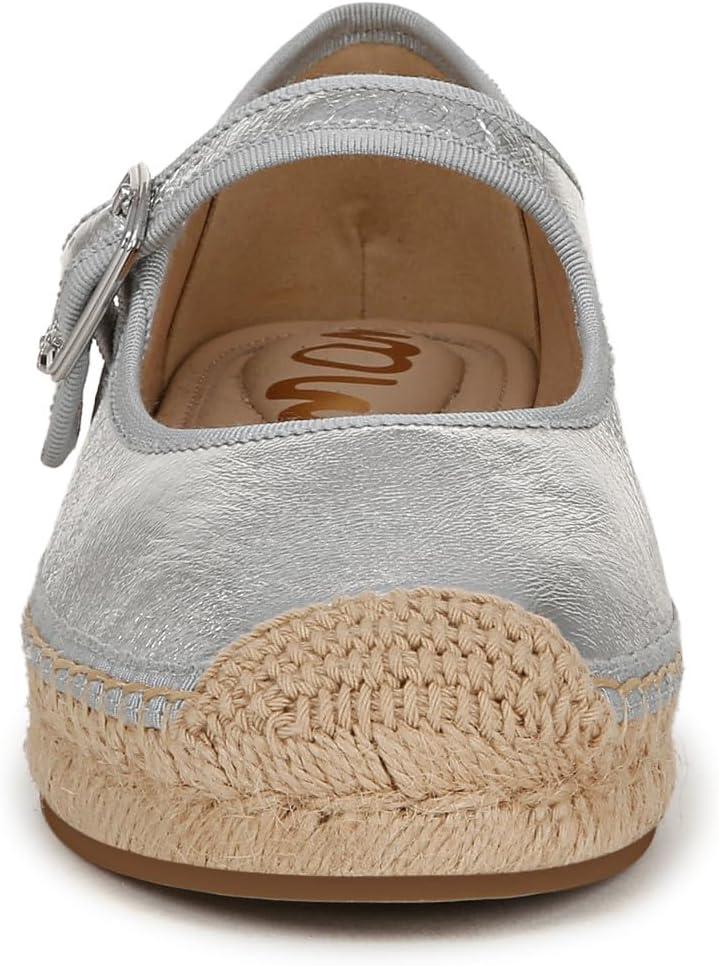 imageSam Edelman Womens Mackie Mary Jane FlatSoft Silver