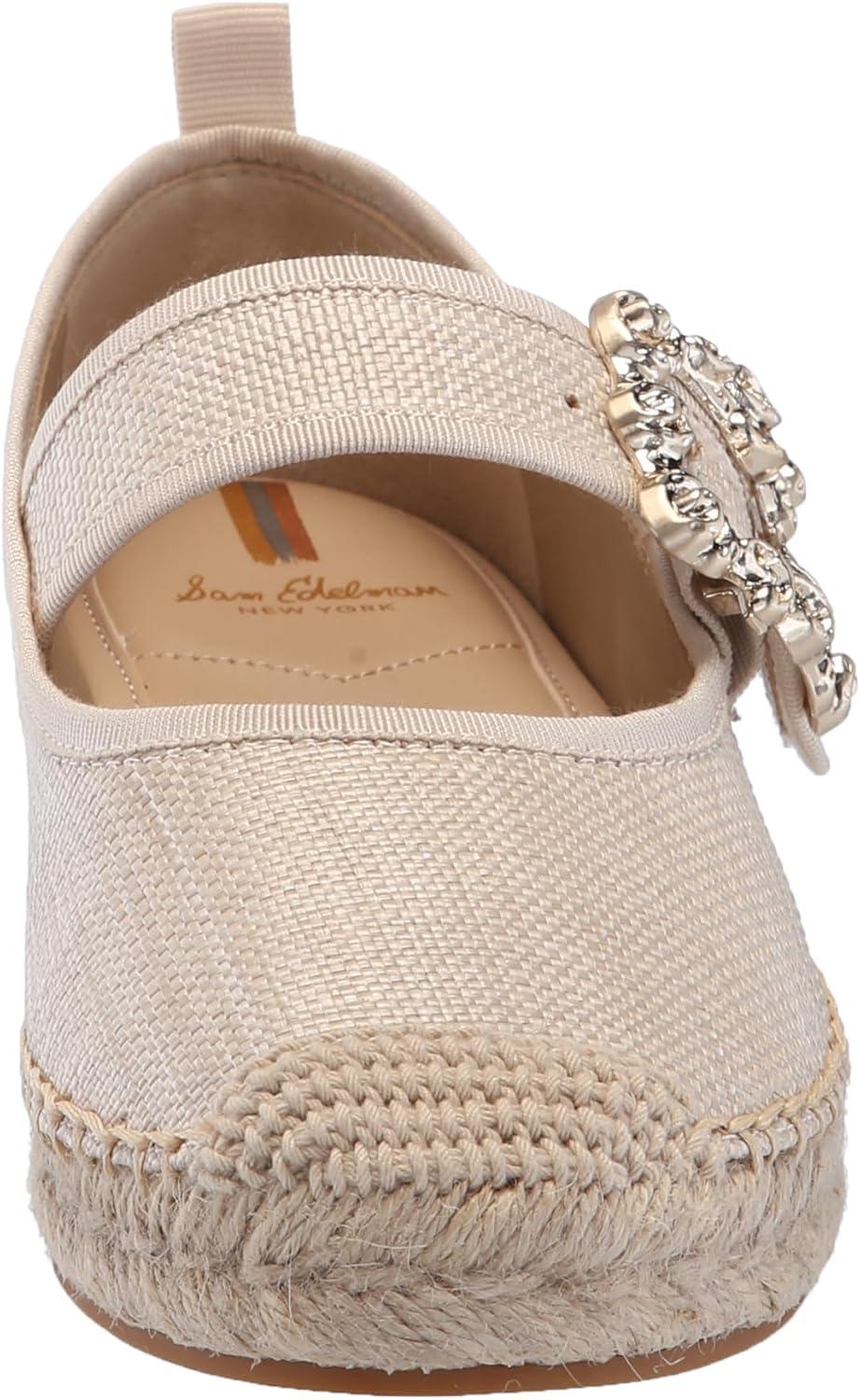 imageSam Edelman Womens Maddy Mary Jane FlatLight Natural