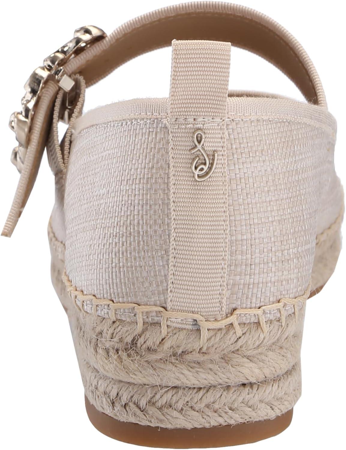 imageSam Edelman Womens Maddy Mary Jane FlatLight Natural