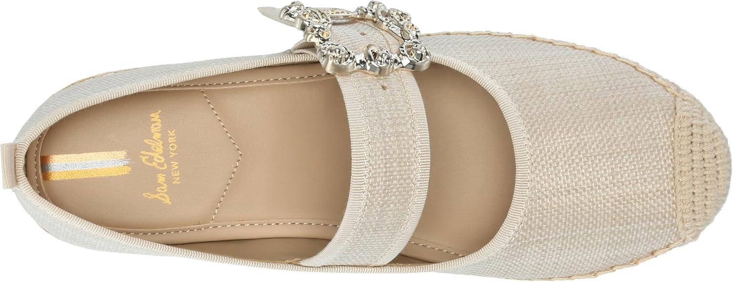 imageSam Edelman Womens Maddy Mary Jane FlatLight Natural