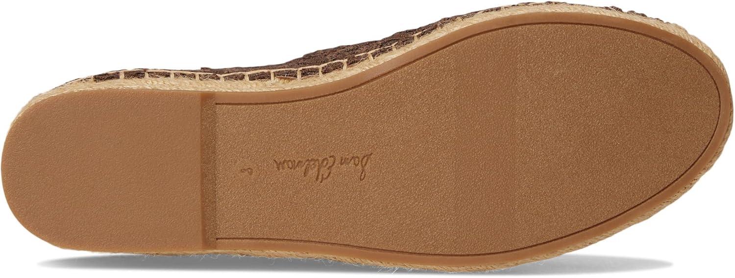 imageSam Edelman Womens Maddy Mary Jane FlatMocha Brown Lace
