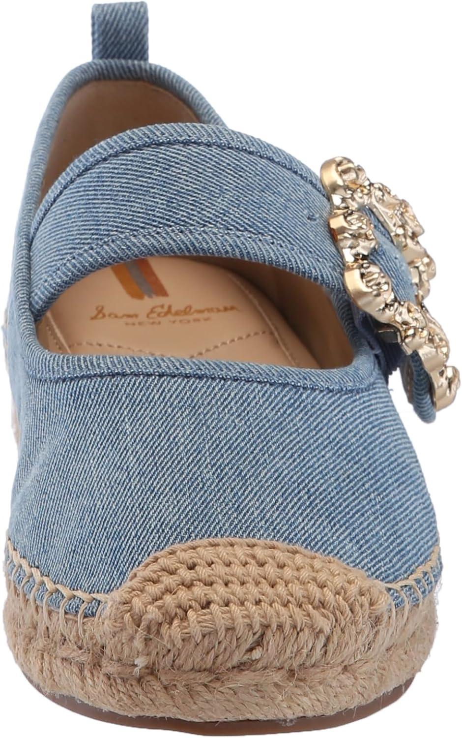 imageSam Edelman Womens Maddy Mary Jane FlatMontrose Blue