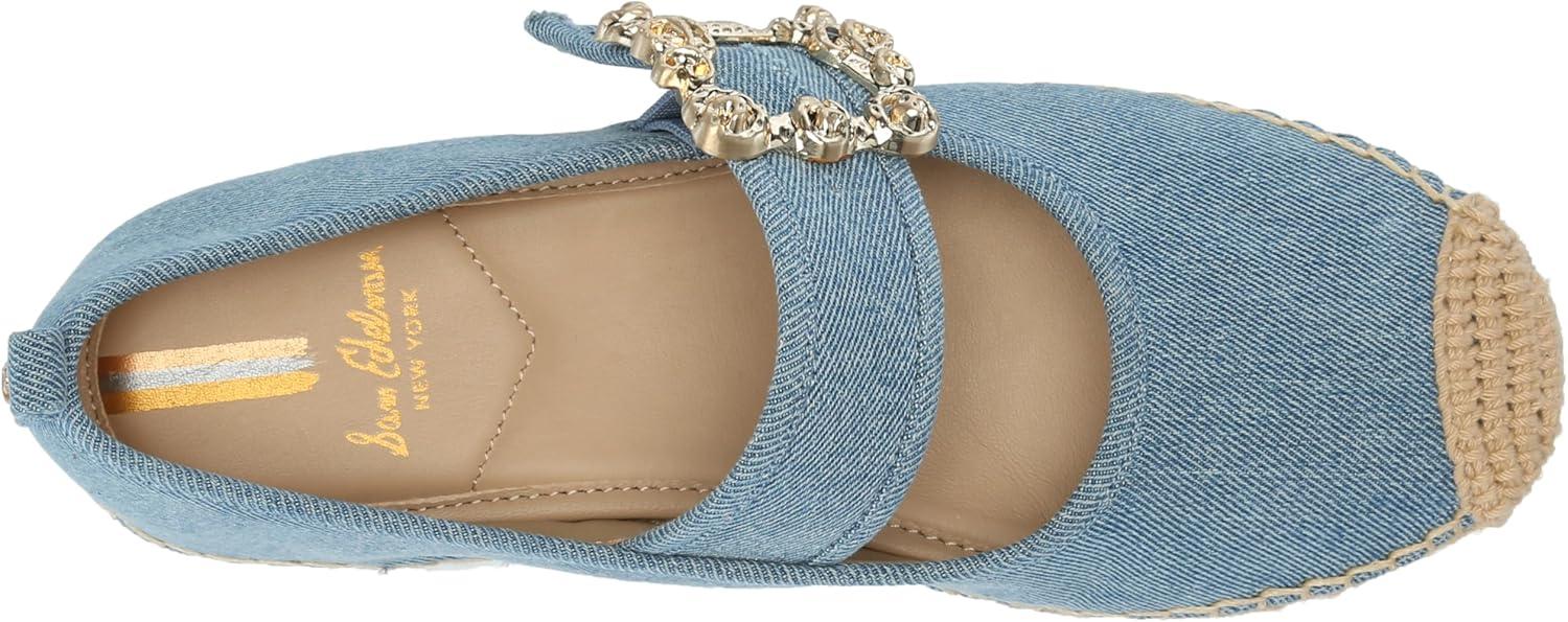 imageSam Edelman Womens Maddy Mary Jane FlatMontrose Blue