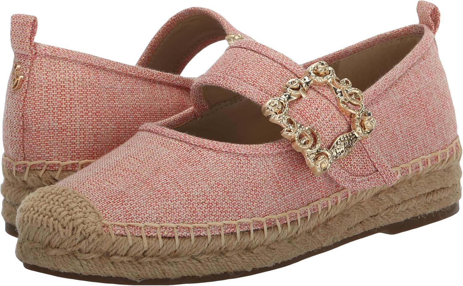 imageSam Edelman Womens Maddy Mary Jane FlatPink Lotus