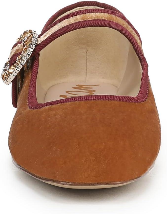 imageSam Edelman Womens Michaela Glow Mary Jane FlatHarvest Brown