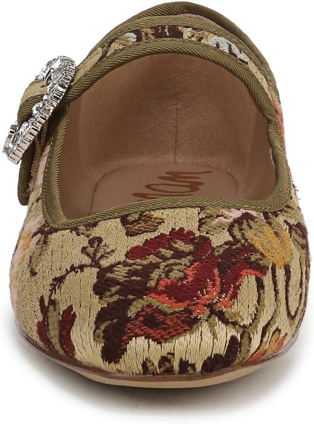 imageSam Edelman Womens Michaela Glow Mary Jane FlatNatural Floral Multi
