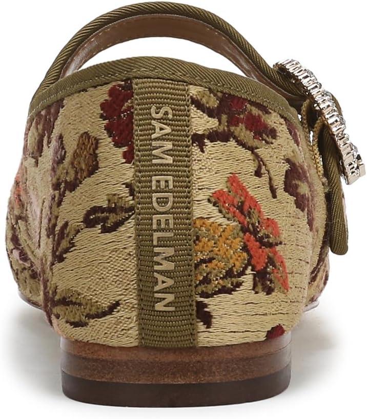 imageSam Edelman Womens Michaela Glow Mary Jane FlatNatural Floral Multi