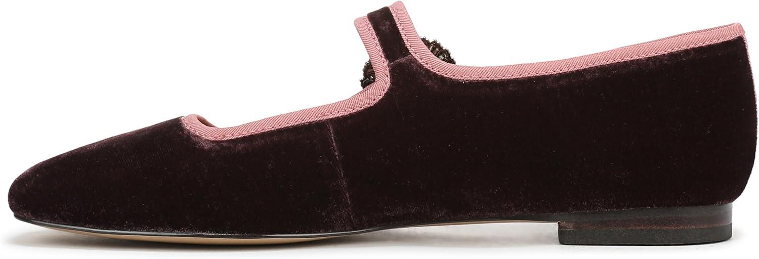 imageSam Edelman Womens Michaela Glow Mary Jane FlatParisian Plum