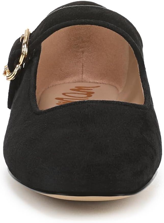 imageSam Edelman Womens Michaela Mary Jane FlatBlack Suede