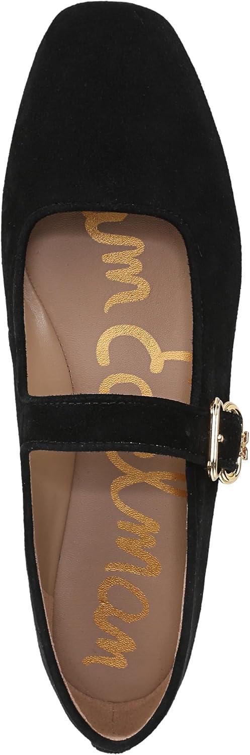 imageSam Edelman Womens Michaela Mary Jane FlatBlack Suede