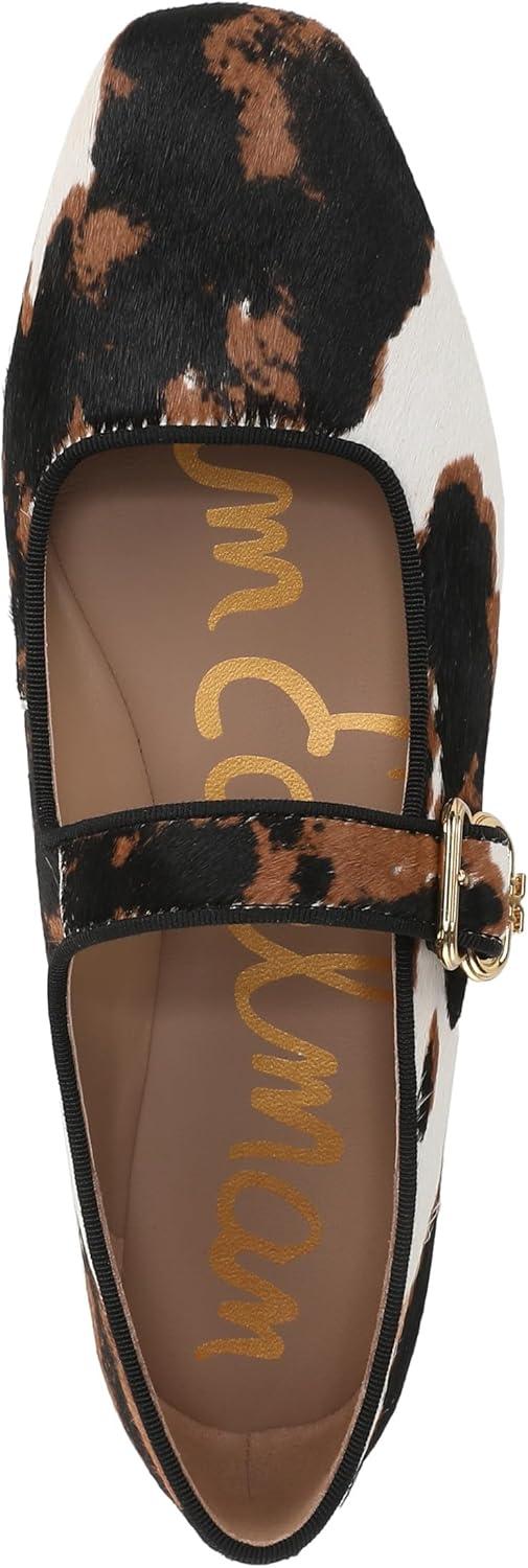 imageSam Edelman Womens Michaela Mary Jane FlatBrown Cow Multi