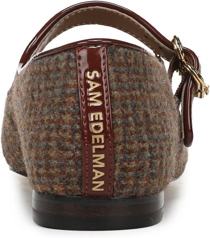 imageSam Edelman Womens Michaela Mary Jane FlatBrown Plaid Multi