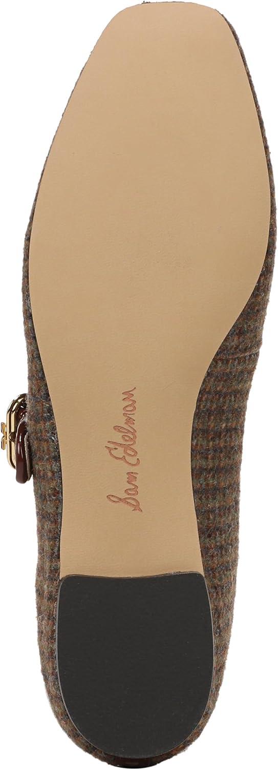 imageSam Edelman Womens Michaela Mary Jane FlatBrown Plaid Multi