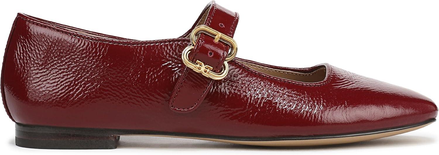 imageSam Edelman Womens Michaela Mary Jane FlatFrench Merlot