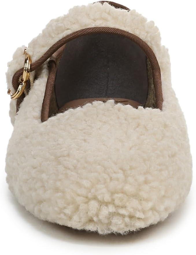 imageSam Edelman Womens Michaela Mary Jane FlatNatural Fur