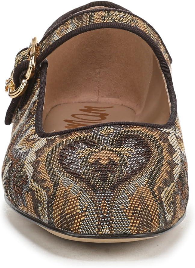 imageSam Edelman Womens Michaela Mary Jane FlatOlive Paisley Multi