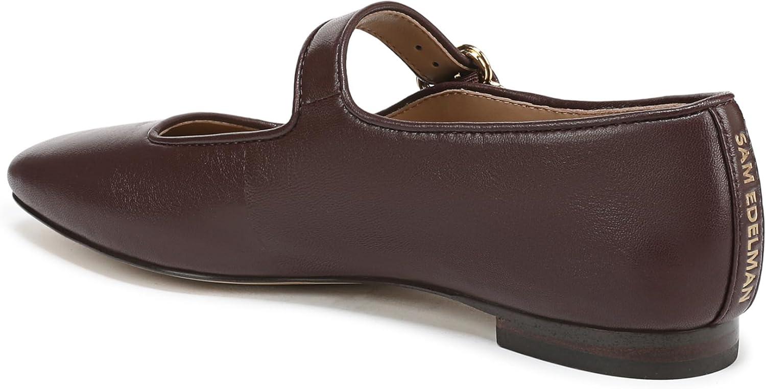 imageSam Edelman Womens Michaela Mary Jane FlatSpiced Pecan