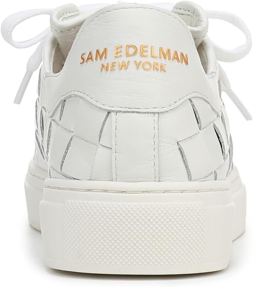 imageSam Edelman Womens Poppy Woven SneakerBright White