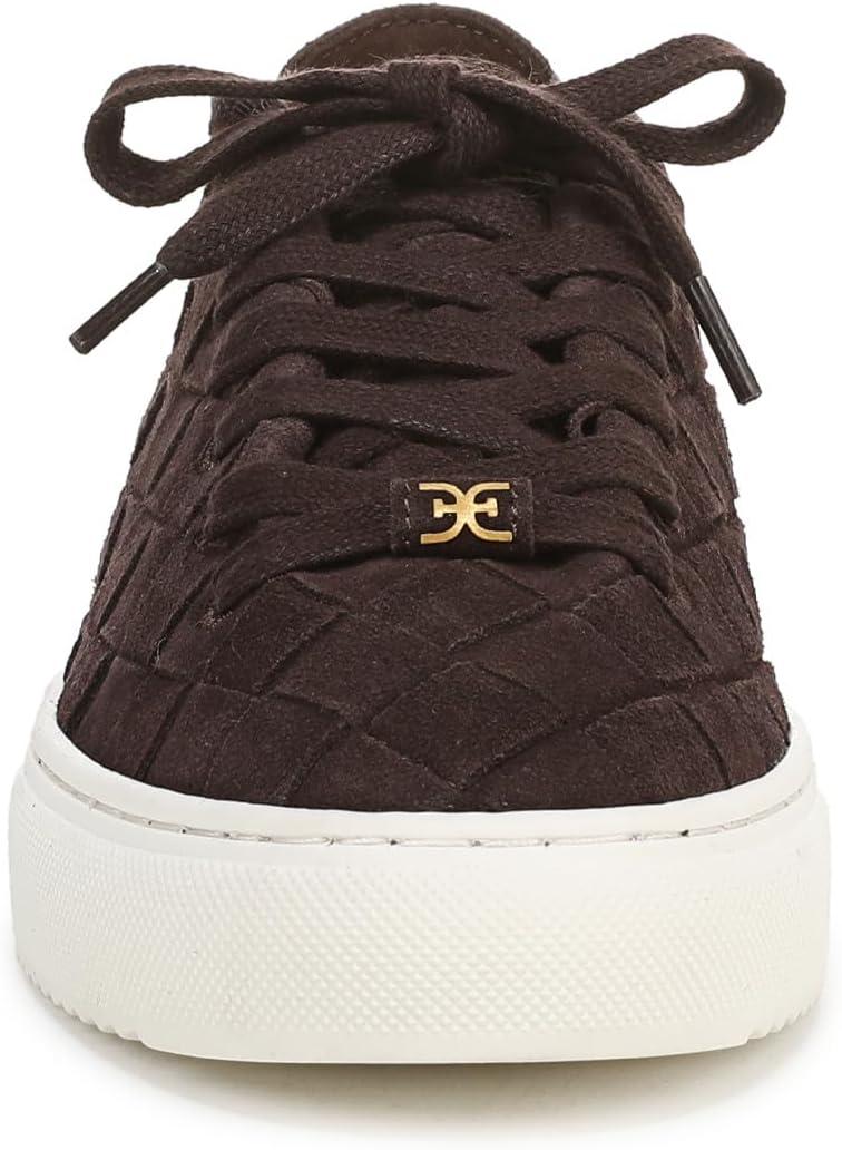 imageSam Edelman Womens Poppy Woven SneakerCaf Noir