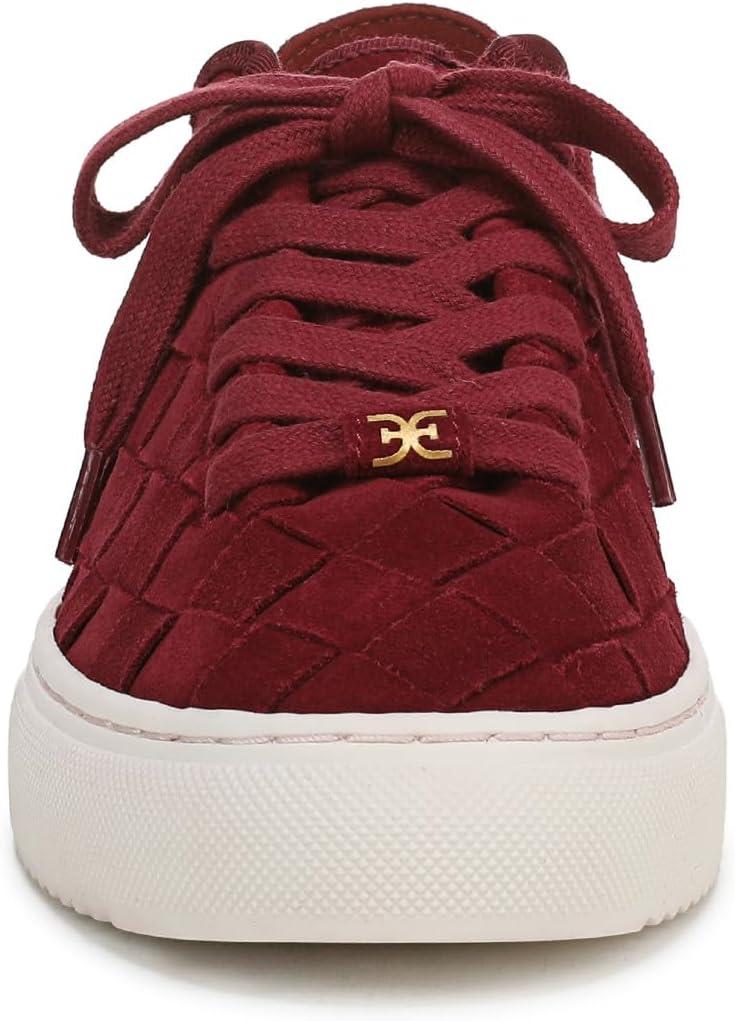 imageSam Edelman Womens Poppy Woven SneakerFrench Merlot