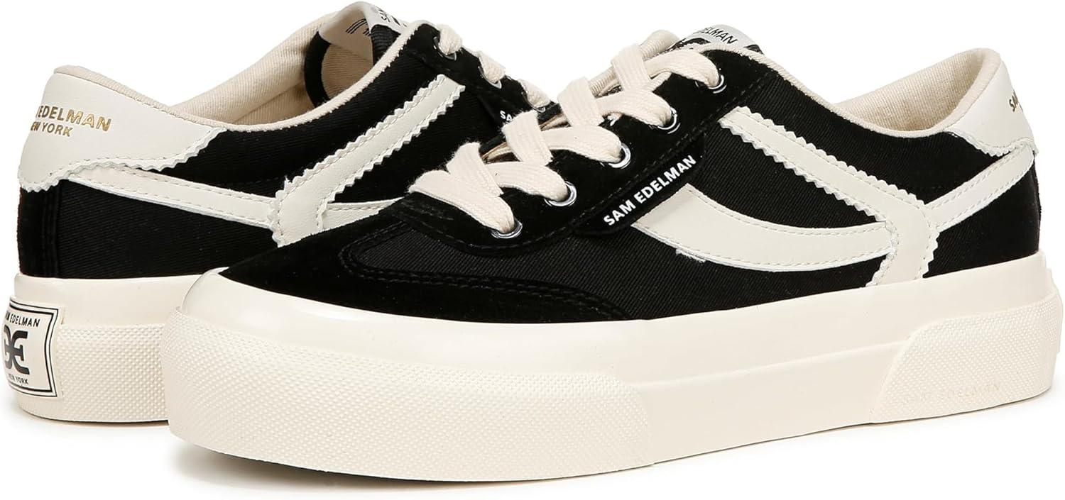 imageSam Edelman Womens Simone SneakerBlackSugar