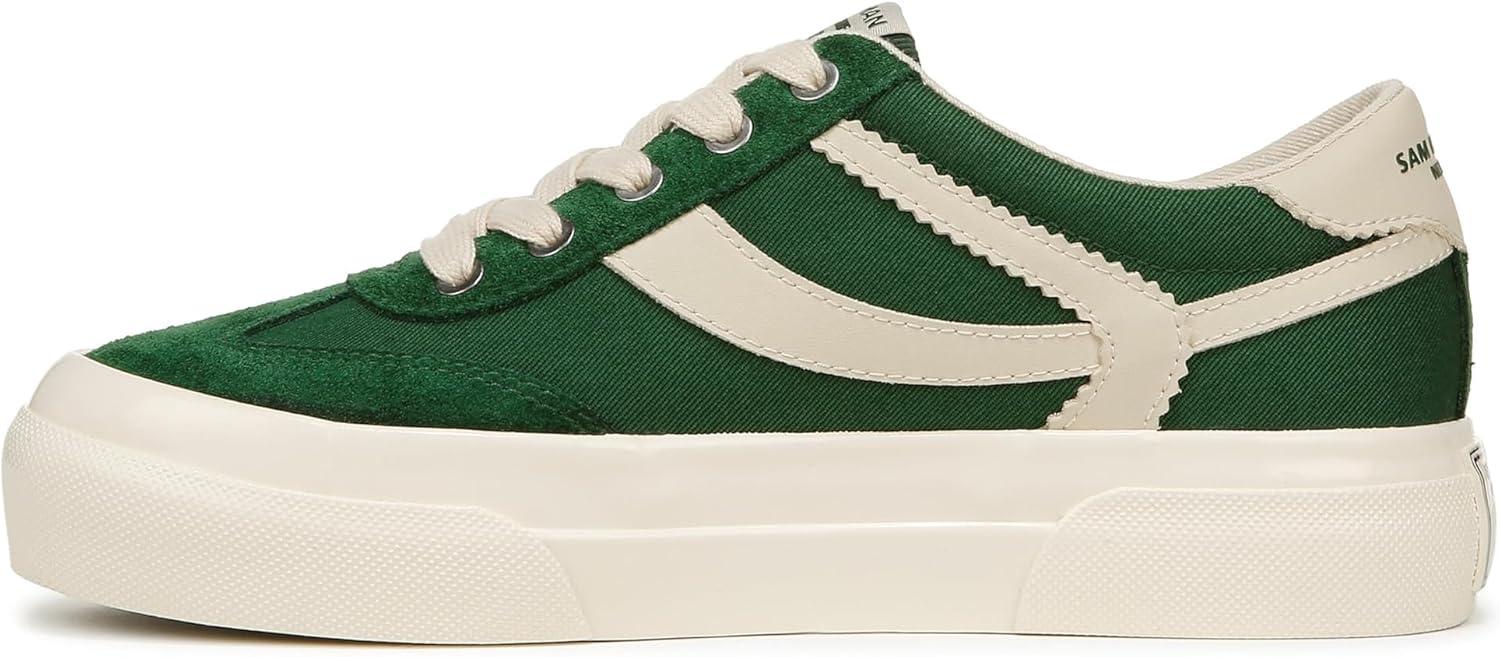 imageSam Edelman Womens Simone SneakerBright PineAntique White