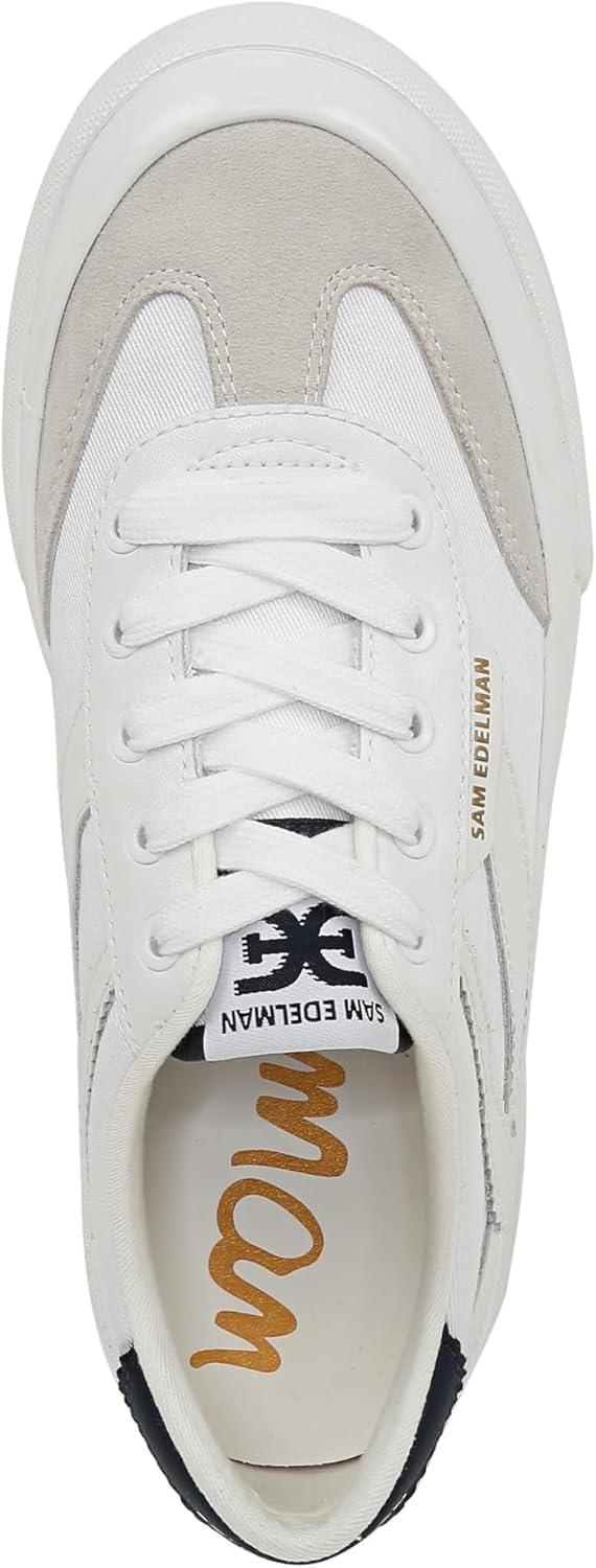 imageSam Edelman Womens Simone SneakerWhiteIce GreyAtlantic Blue