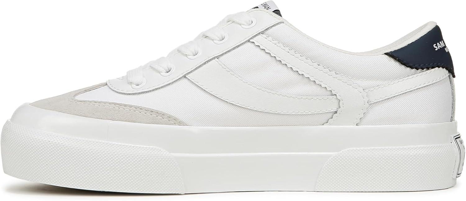 imageSam Edelman Womens Simone SneakerWhiteIce GreyAtlantic Blue