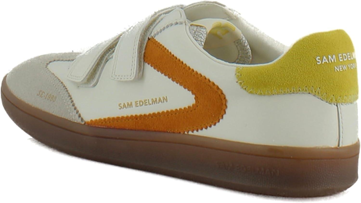 imageSam Edelman Womens Talia SneakerOptic WhiteRetro OrangeYello