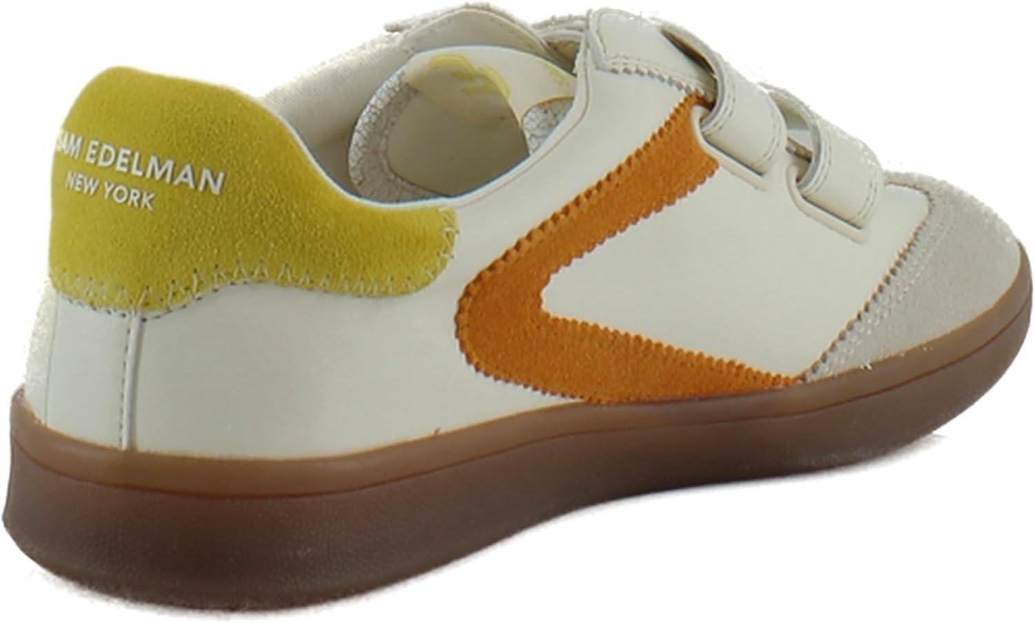 imageSam Edelman Womens Talia SneakerOptic WhiteRetro OrangeYello