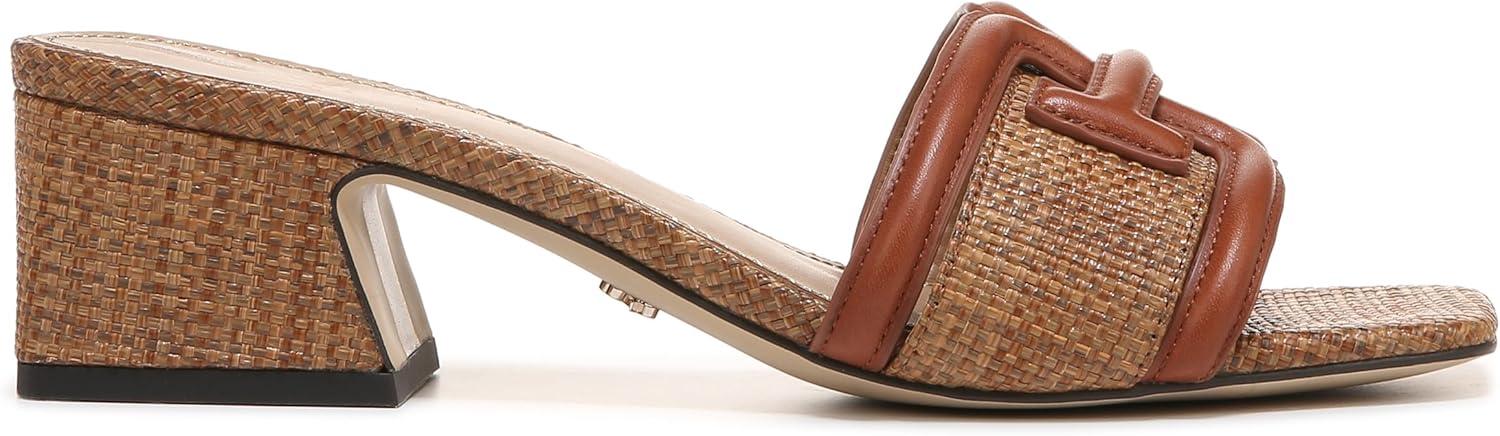 imageSam Edelman Womens Waylon Heeled SandalRich CognacCuoio