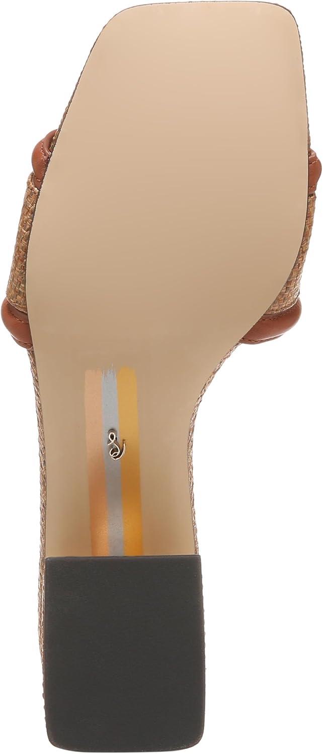 imageSam Edelman Womens Waylon Heeled SandalRich CognacCuoio
