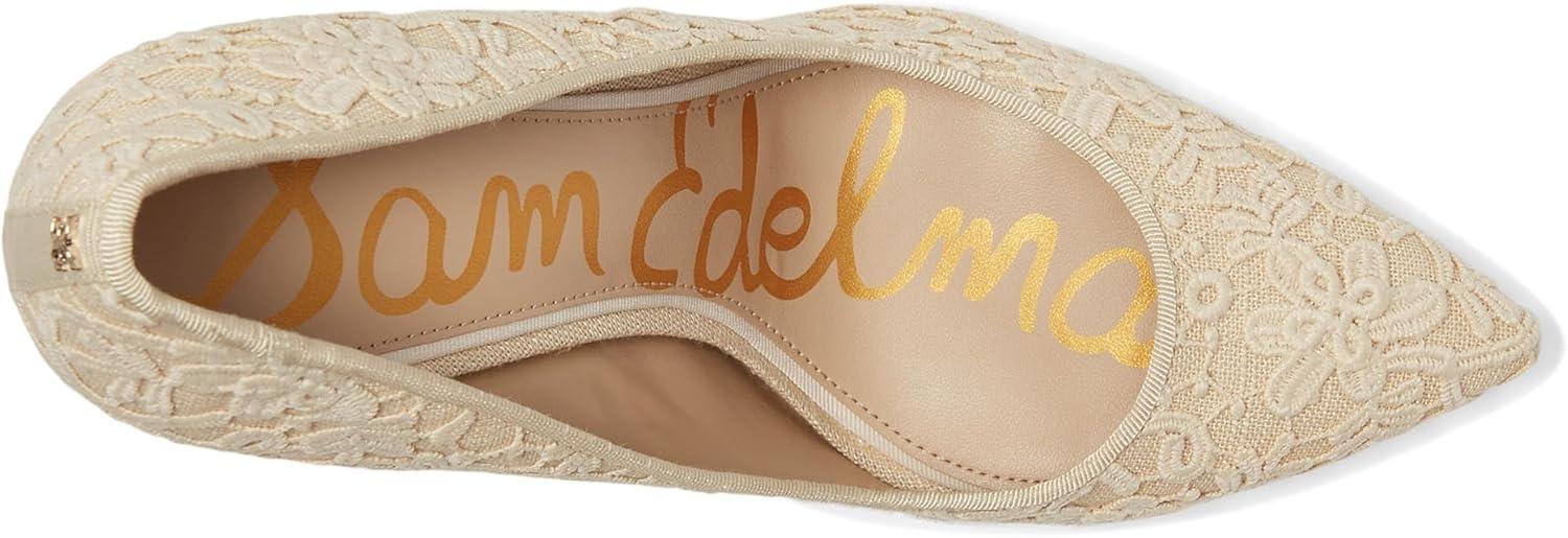 imageSam Edelman womens Hazel PumpIvoryNatural Lace