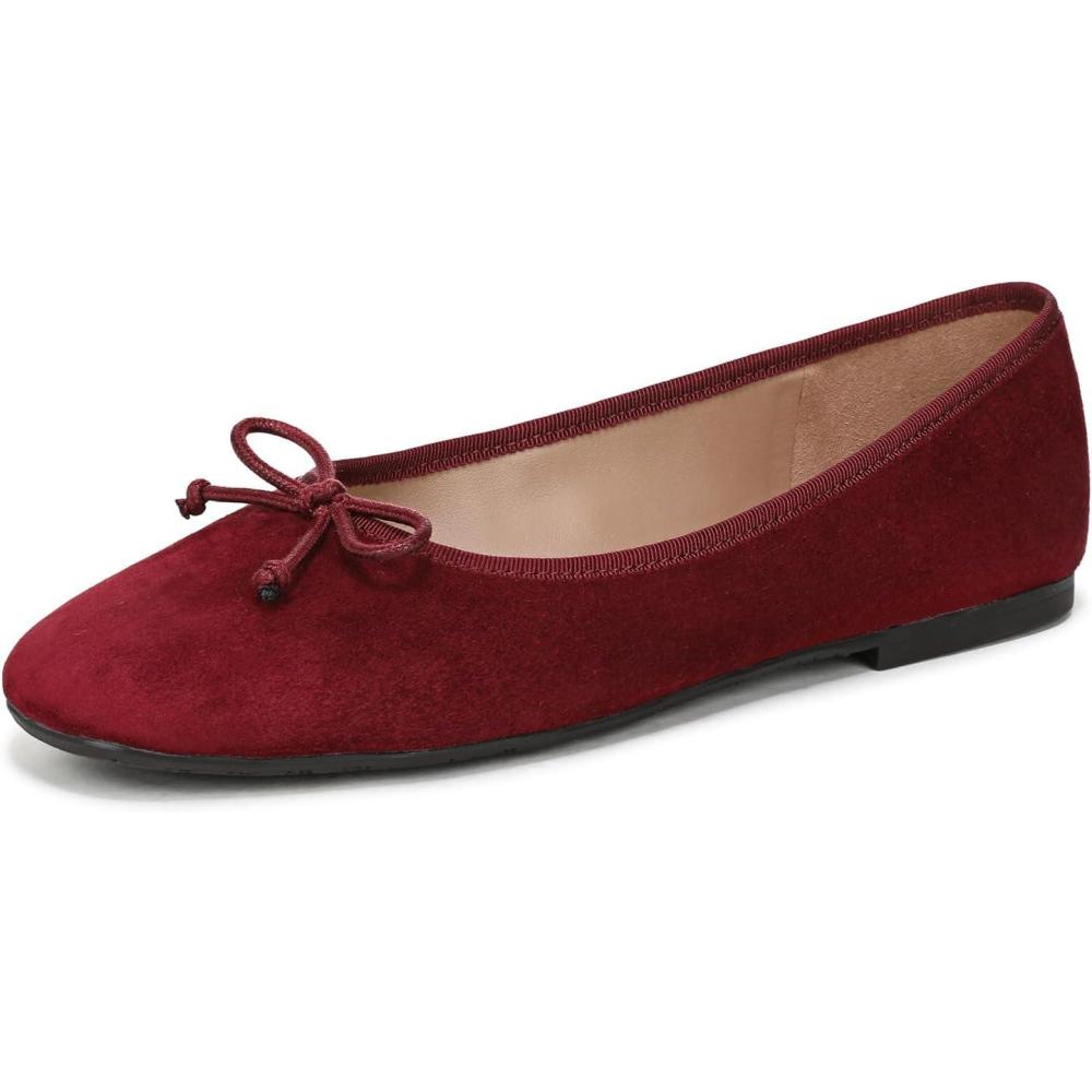 imageSam Edelman Womens Alie Ballet FlatFrench Merlot