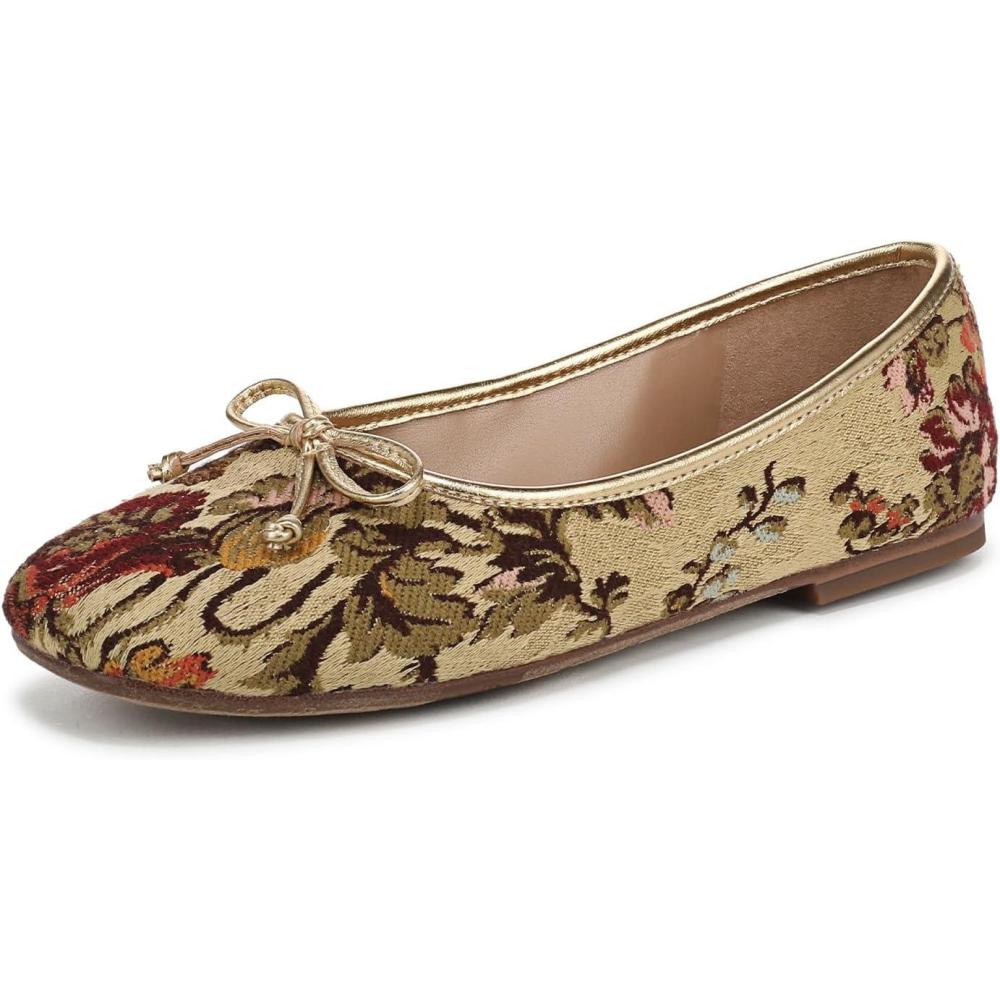 imageSam Edelman Womens Alie Ballet FlatNatural Floral Multi