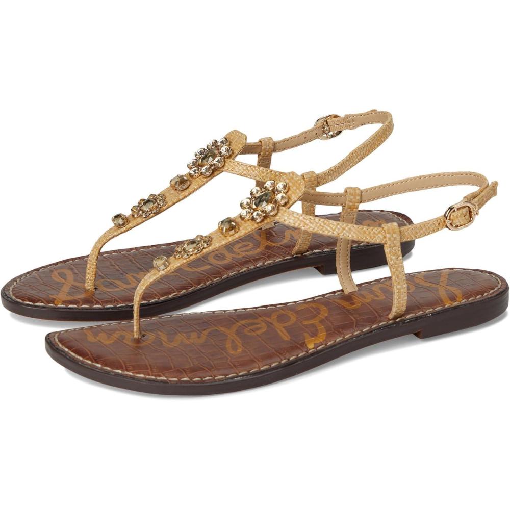 imageSam Edelman Womens Gigi Flat SandalBleached Beechwood