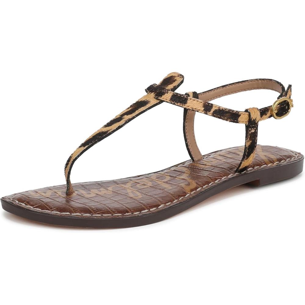 imageSam Edelman Womens Gigi Flat SandalCyprus Tan Multi